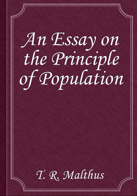 An Essay on the Principle of Population 표지 이미지