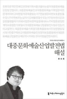 대중문화예술산업발전법 해설