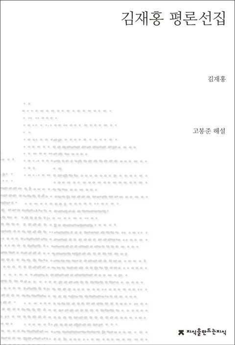 김재홍 평론선집 표지 이미지