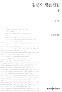김준오 평론선집
