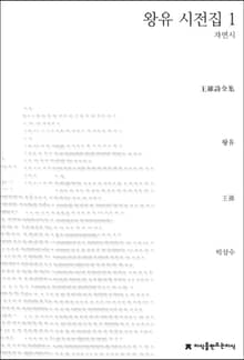 왕유 시전집 1