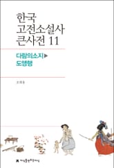 한국 고전소설사 큰사전 11 다람의소지-도앵행 표지 이미지