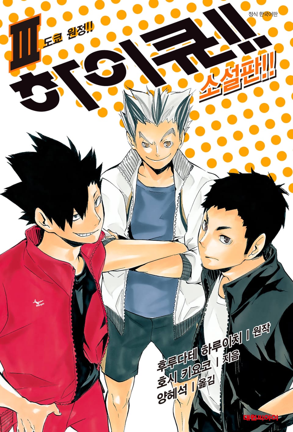 하이큐!! 소설판 3권