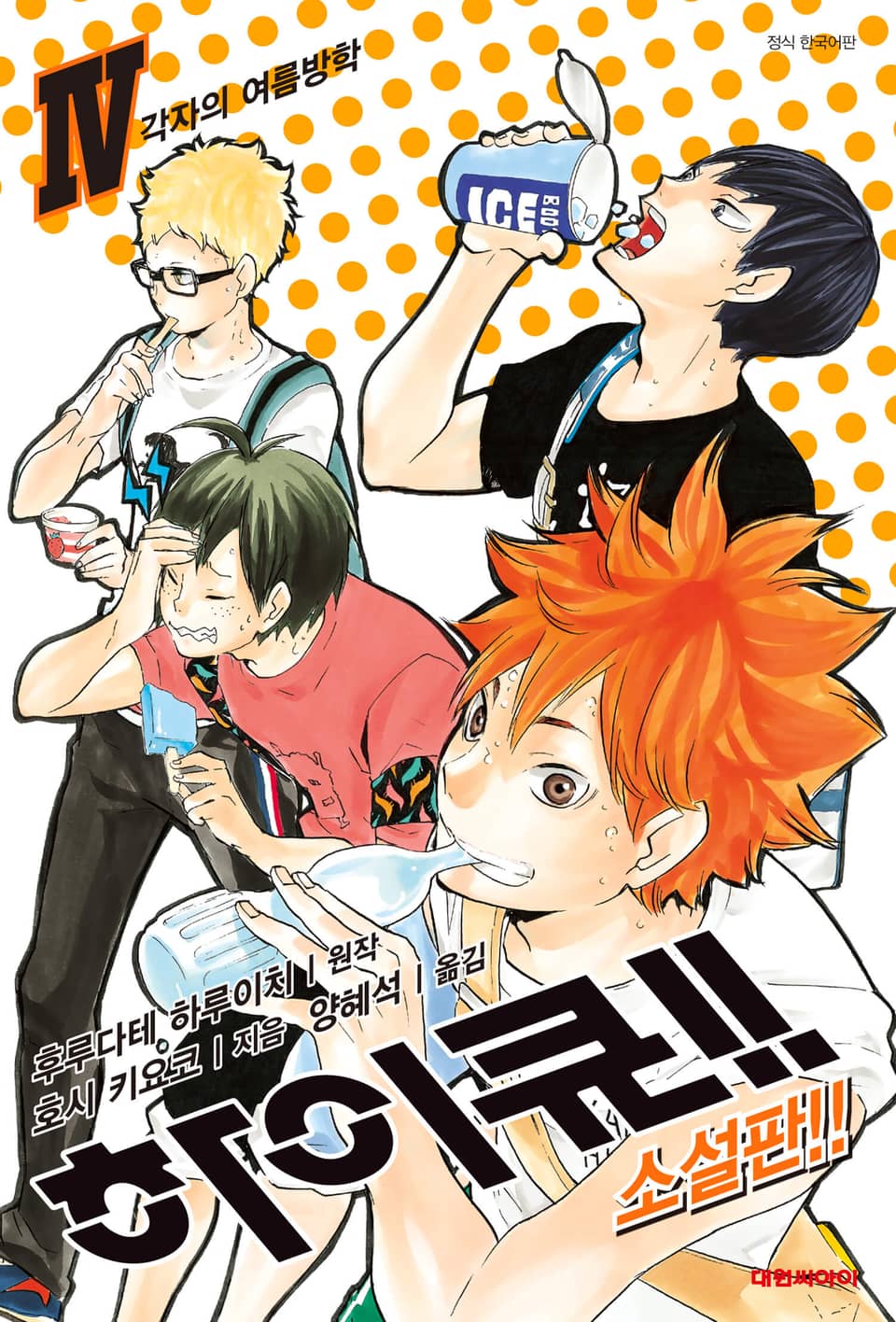 하이큐!! 소설판 4권