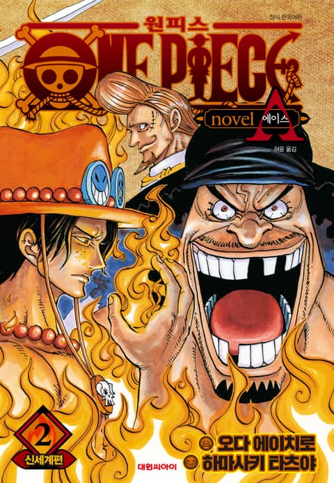 ONE PIECE novel A 원피스 노벨 에이스 표지 이미지