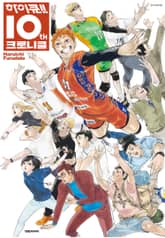 하이큐!! 10th 크로니클 표지 이미지