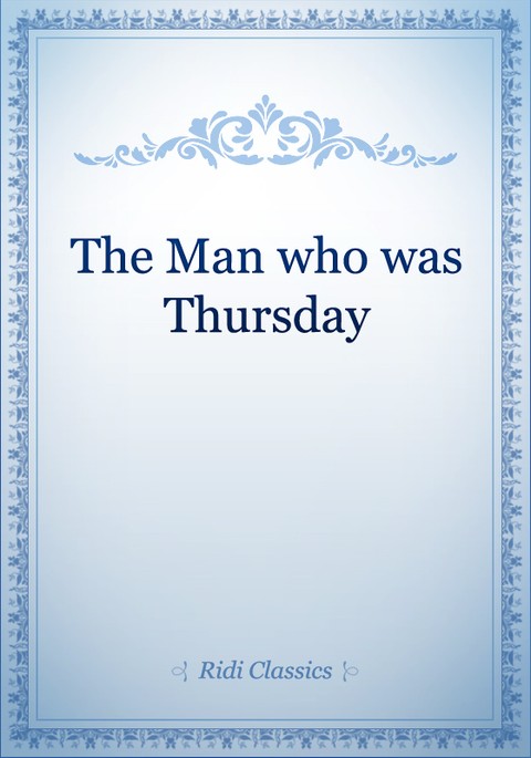 The Man who was Thursday 표지 이미지