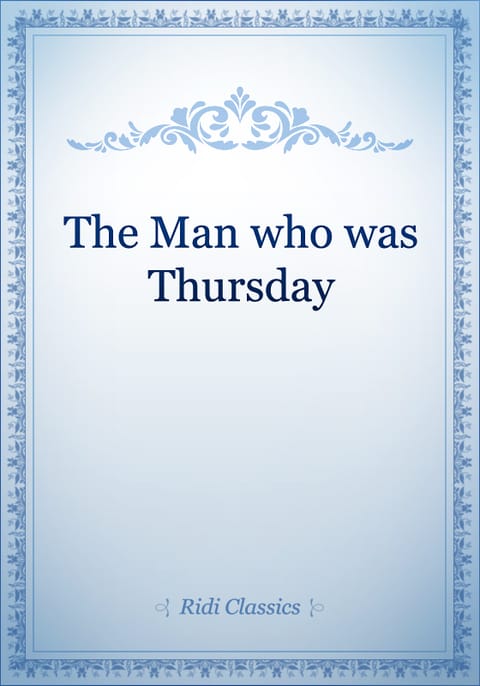 The Man who was Thursday 표지 이미지