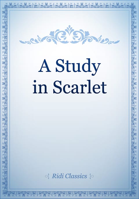 A Study in Scarlet 표지 이미지