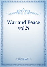 [5/10] War and Peace 표지 이미지