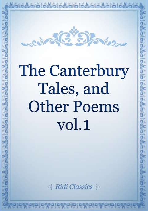 [1/6] The Canterbury Tales, and Other Poems 표지 이미지