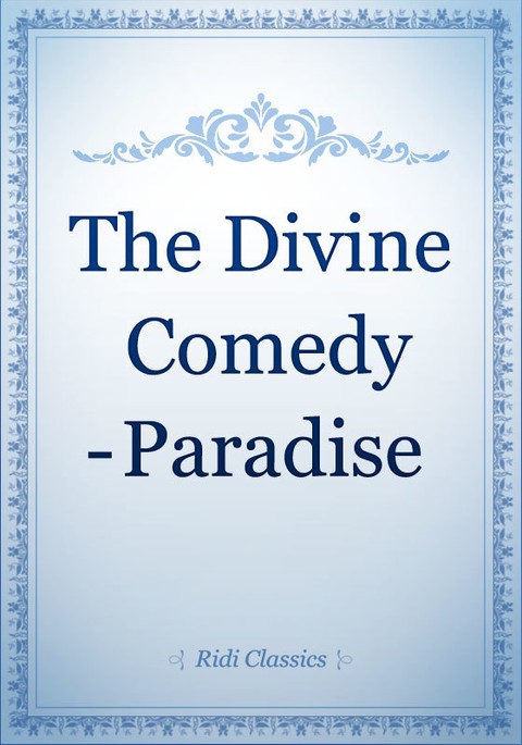 The Divine Comedy - Paradise 표지 이미지