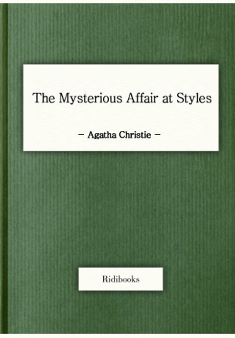 The Mysterious Affair at Styles 표지 이미지