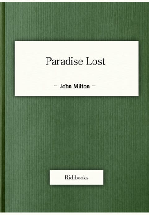 Paradise Lost 표지 이미지