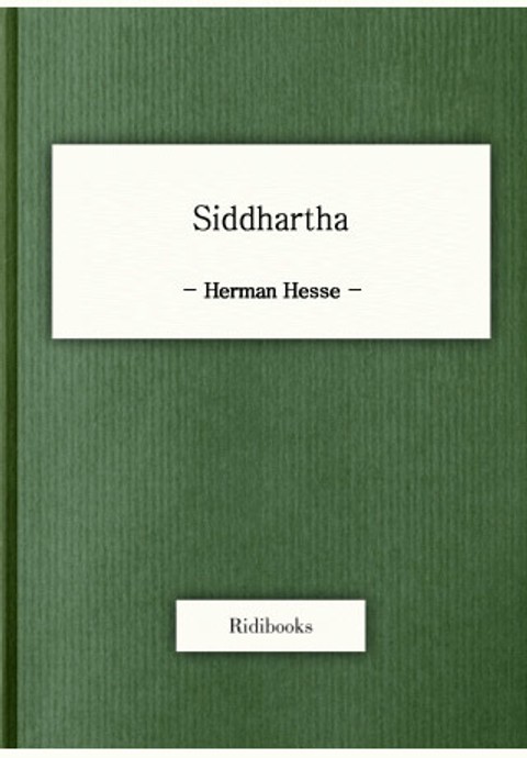 Siddhartha 표지 이미지