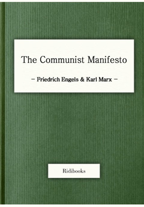 The Communist Manifesto 표지 이미지