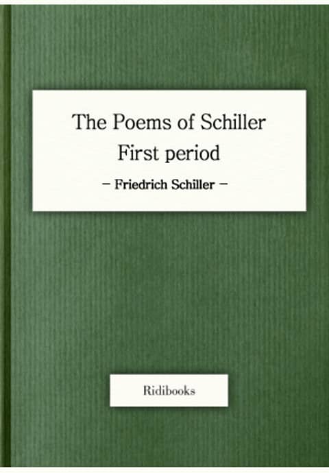 The Poems of Schiller_First period 표지 이미지