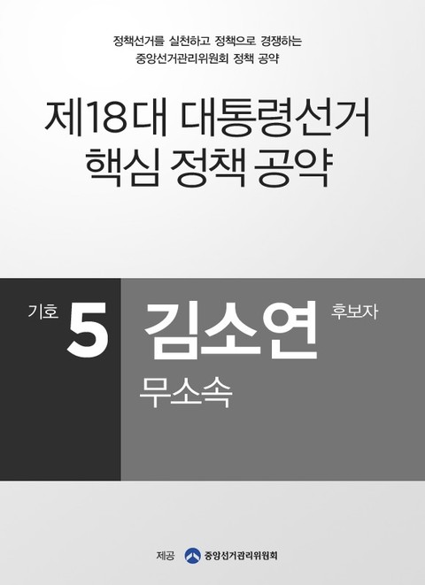 2012 대선 후보 공약 - 김소연 표지 이미지