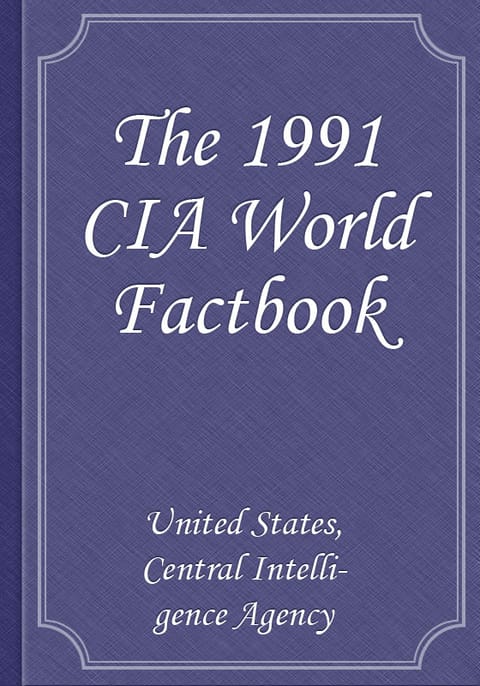 The 1991 CIA World Factbook - - 전자책 - 리디