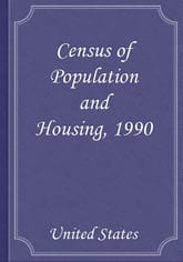 Census of Population and Housing, 1990 표지 이미지