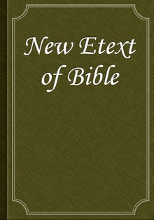 New Etext of Bible
