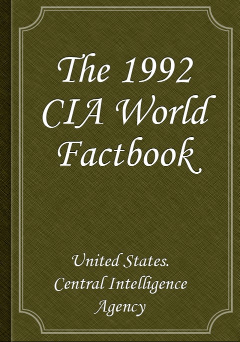 The 1992 CIA World Factbook - - 전자책 - 리디