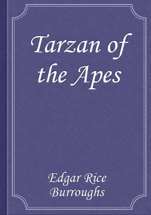 Tarzan of the Apes 표지 이미지