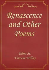 Renascence and Other Poems 표지 이미지