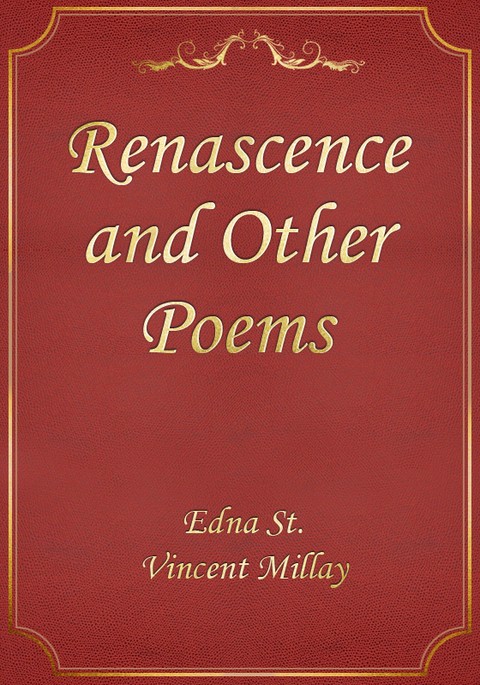 Renascence and Other Poems 표지 이미지
