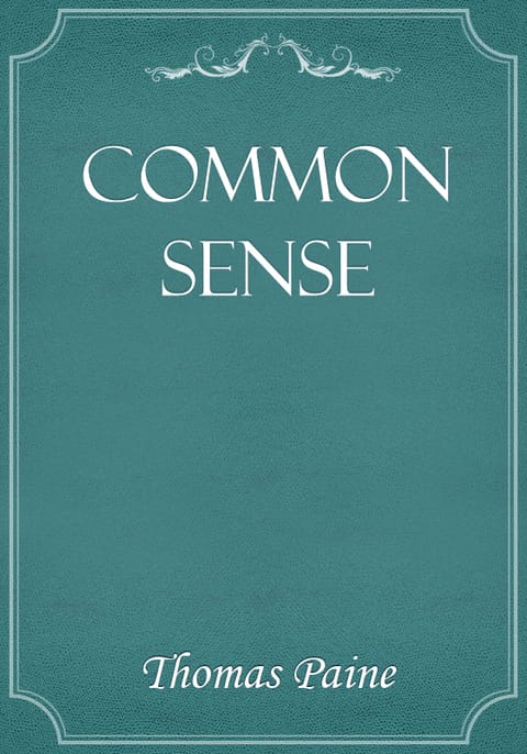 Common Sense 표지 이미지