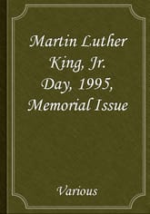Martin Luther King, Jr. Day, 1995, Memorial Issue 표지 이미지