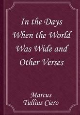 In the Days When the World Was Wide and Other Verses 표지 이미지