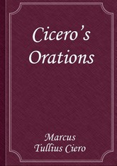 Cicero's Orations 표지 이미지