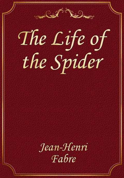 The Life of the Spider 표지 이미지