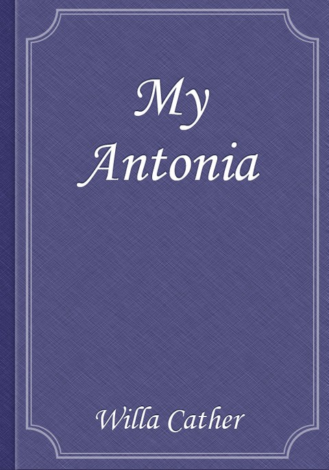 My Antonia 표지 이미지