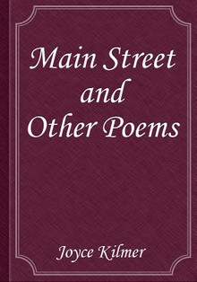 Main Street and Other Poems