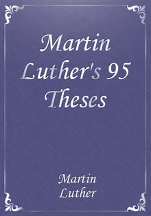 Martin Luther's 95 Theses