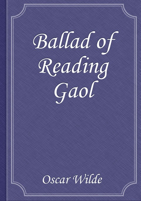 Ballad of Reading Gaol 표지 이미지