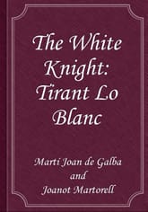 The White Knight: Tirant Lo Blanc 표지 이미지