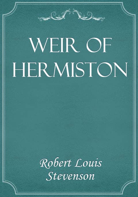 Weir of Hermiston 표지 이미지