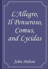 L'Allegro, Il Penseroso, Comus, and Lycidas 표지 이미지