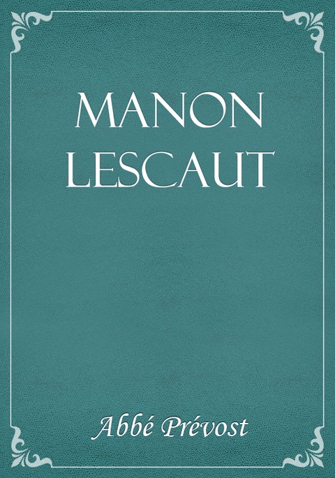 Manon Lescaut 표지 이미지