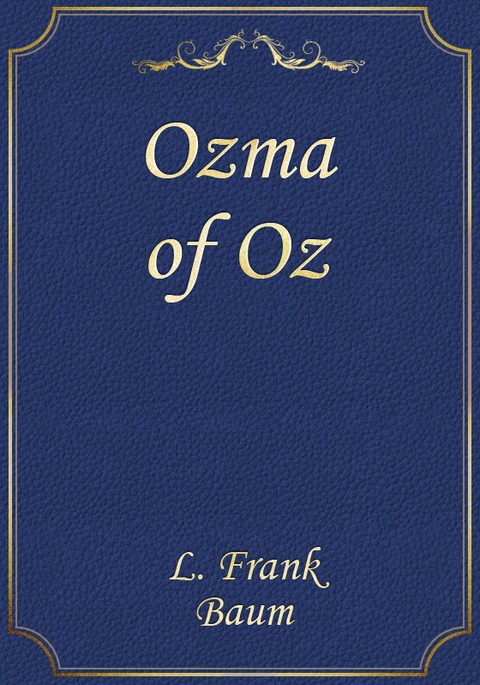 Ozma of Oz 표지 이미지