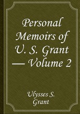 Personal Memoirs of U. S. Grant — Volume 2 표지 이미지
