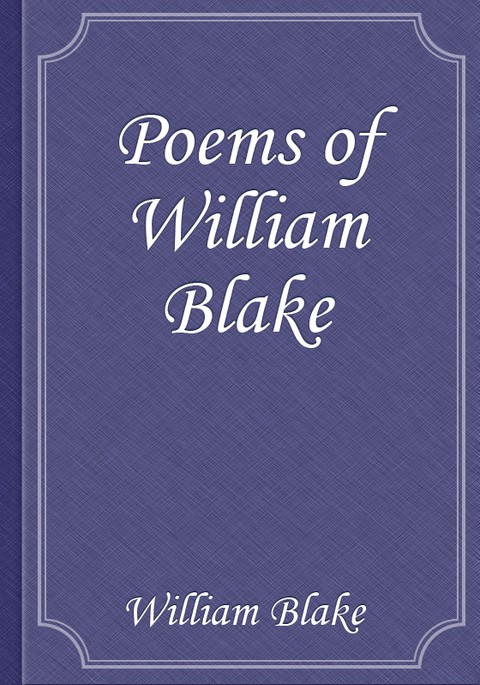 Poems of William Blake 표지 이미지