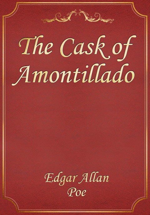 The Cask of Amontillado 표지 이미지