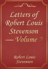 Letters of Robert Louis Stevenson — Volume 2 표지 이미지