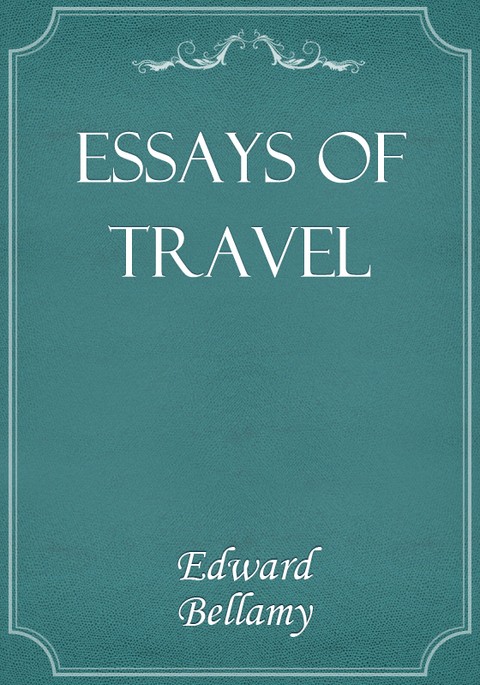 Essays of Travel 표지 이미지