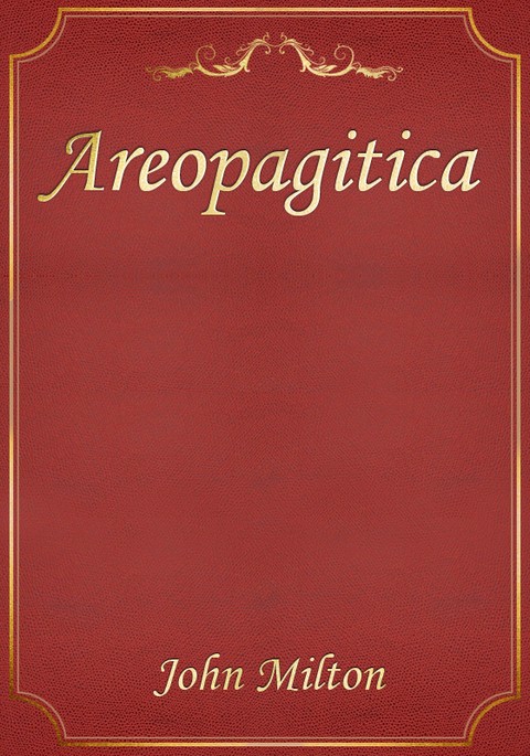 Areopagitica 표지 이미지