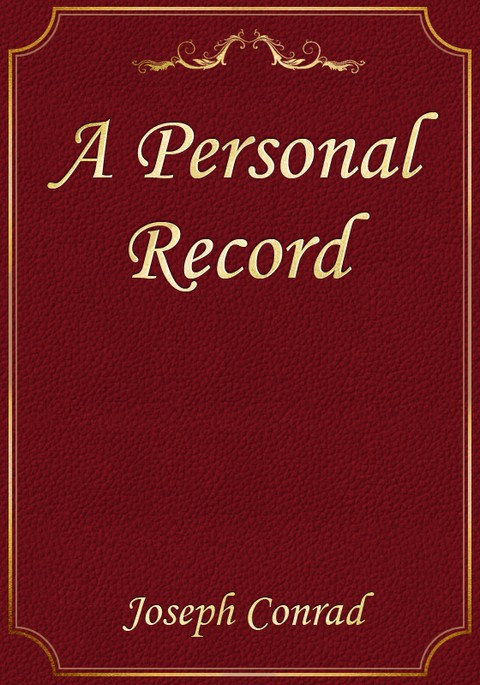 A Personal Record 표지 이미지